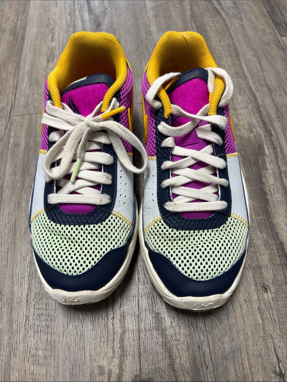 Nike Kids Multicolor Sneakers - Pink, Yellow, Navy